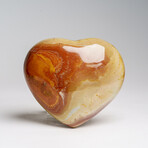 Genuine Polished Polychrome Jasper Heart