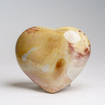 Genuine Polished Polychrome Jasper Heart