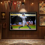 Aaron Judge // New York Yankees #99 Horizontal Framed Canvas Wall Art // 33x23