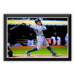 Aaron Judge // New York Yankees #99 Horizontal Framed Canvas Wall Art // 33x23