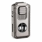 5-in-1 Triple Jet Cigar Lighter (Gold)