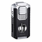 5-in-1 Triple Jet Cigar Lighter (Gold)