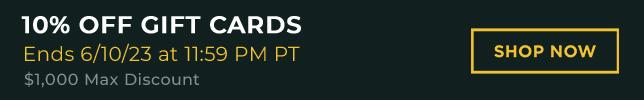 3 Day Gift Card 10% Off Promo (Banners)