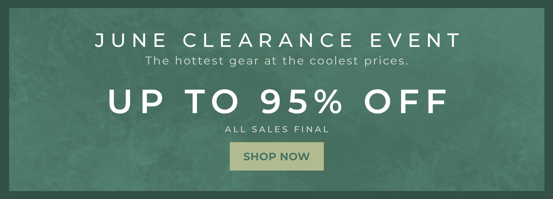 Shoes & Apparel Clearance / general clearance (banners) 