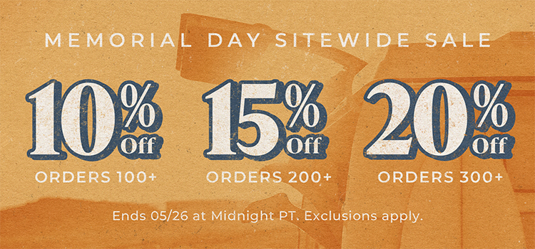 Memorial Day Sitewide (banners)