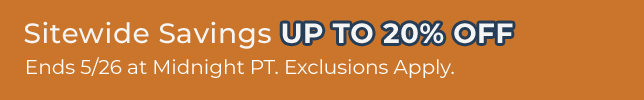 Memorial Day Sitewide (banners)