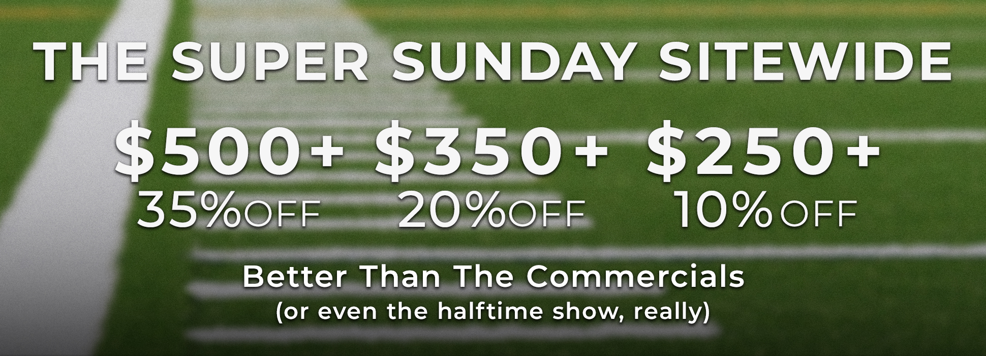 Banners: Super Sunday Sitewide