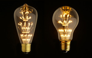 Light with Shade LED Edison Bulbs