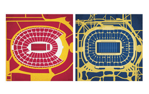 College Stadium Prints