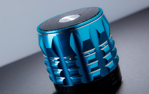 Shrox Steel - Machined Mini Bluetooth Speakers - Touch of Modern