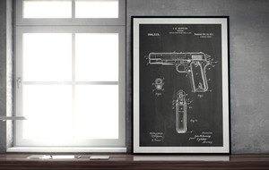 Gun Patent Prints