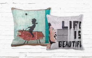 Banksy Pillows