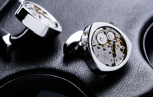 Skeleton Watch Cufflinks