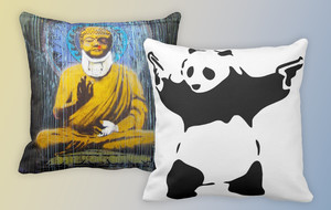 Banksy Pillows