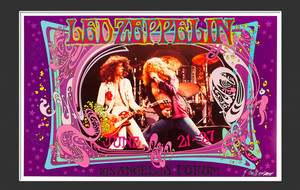 Signed Concert Posters by Bob Masse