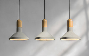 LV LED concrete wall lamp By Bentu Design