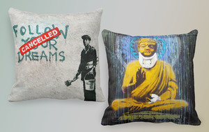 Banksy Pillows