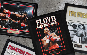 Signed Boxing Merchandise