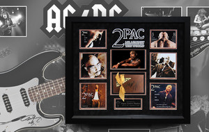 Signed + Framed Music Collectibles 