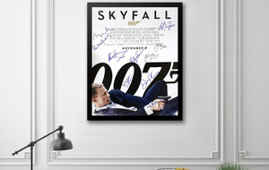 Signed James Bond Displays
