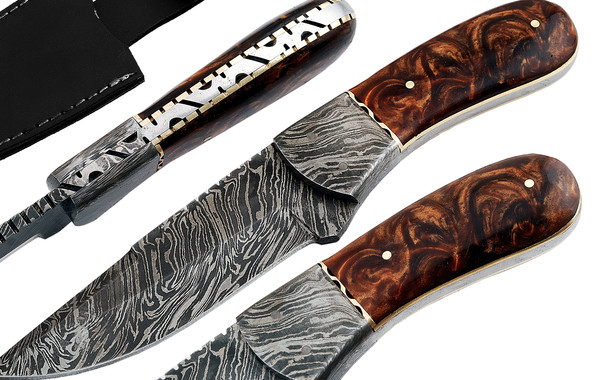 The Blade Point - Unique Damascus Knives - Touch of Modern