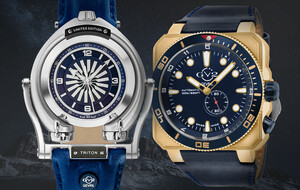 Bold Blue Timepieces