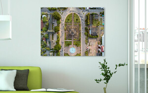 Aerial Art On Canvas