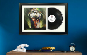 Framed Vinyl Record Displays