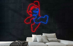 Eye-Catching Neon Artwork