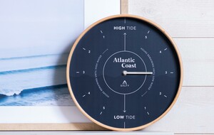 SALTY Furniture Coastal Themed Tidal Clocks