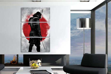 Triptychs Inspired By Samurai