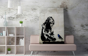 Banksy On Canvas