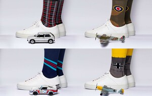 Heel Tread Designer Socks 