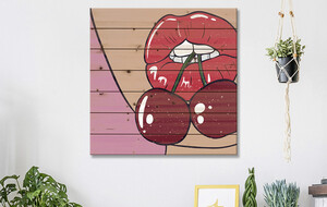 Pop Art On Wood Pallet