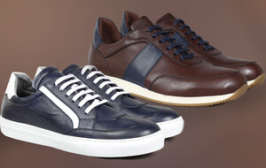 Callizio Leather Sneakers