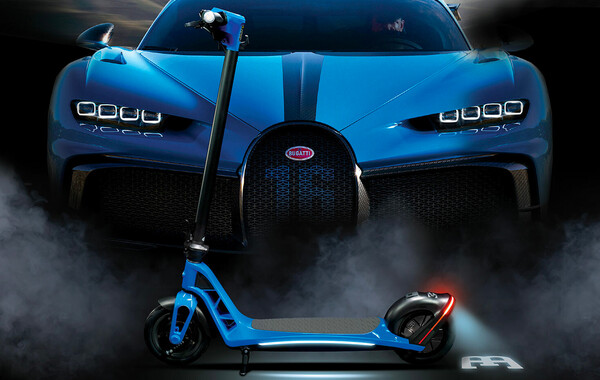 BUGATTI Electric Scooter - Beat The Peak Hour Traffic - Touch of Modern