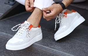 Sail Lakers Leather Sneakers