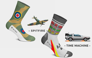 Heel Tread Designer Socks 