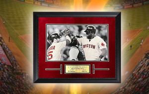 David Ortiz & Rob Gronkowski // Patriots + Red Sox // Autographed  Photograph - Signed Memorabilia & Collectibles - Touch of Modern