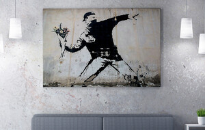 Banksy on Canvas