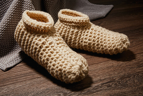 Empowering Wool Slippers