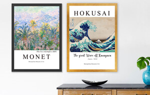 Framed Posters Of Iconic Art