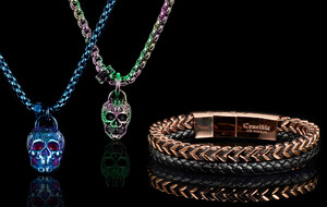 Crucible Leather & Steel Jewelry