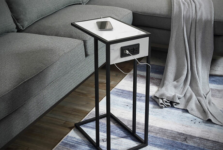 Side Table Charging Stations