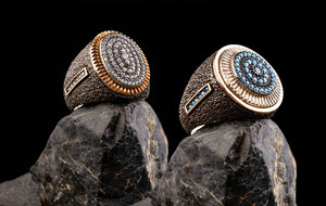 Ottoman Sterling Silver Rings