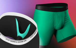 The Tool Kit // Long Leg Ball Hammock® Pouch Underwear With Fly (S) -  Shinesty Ball Hammock® Underwear - Touch of Modern