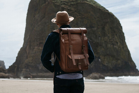 Rugged Leather Bags & Accessories