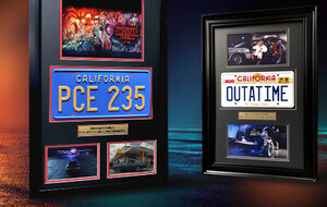 Collectible License Plate Displays