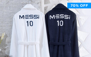 Lionel Messi Towels & Robes