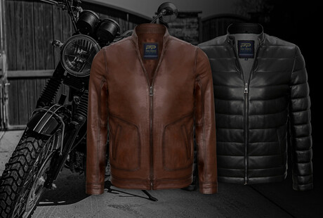 Stylin' Leather For Chilly Weather